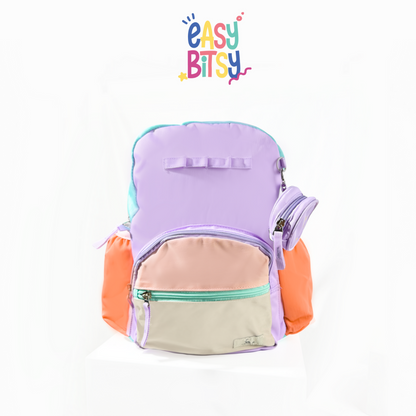Easybitsy Tas Ransel Backpack Sekolah Flintstone Sedang Anak Laki-Laki Perempuan TK SD - Colorful Tidak ada merek