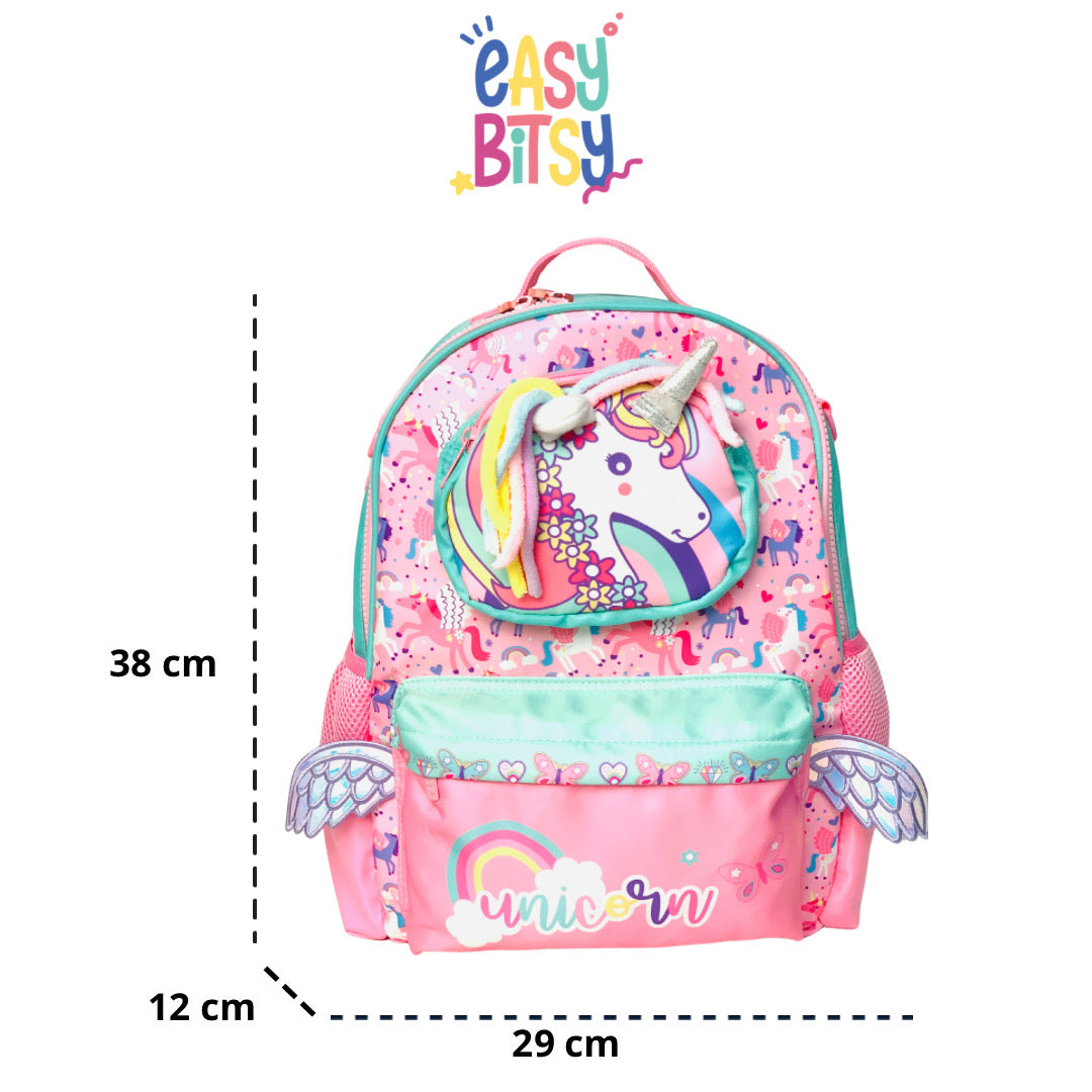 Easybitsy Tas Ransel Backpack Sekolah Anak Perempuan SD Unicorn - Ursula