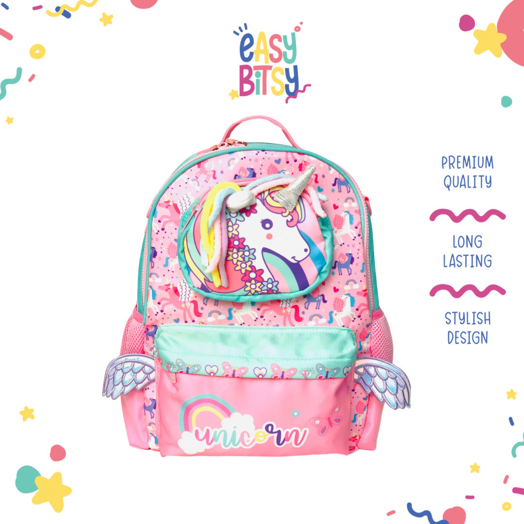 Easybitsy Tas Ransel Backpack Sekolah Anak Perempuan SD Unicorn - Ursula
