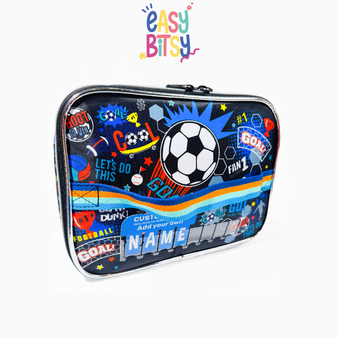 Easybitsy Tas Bekal Lunch Bag Box Single Tempat Makan Anak Laki-Laki  Perempuan TK - SD Astronot, Soccer, Cat, Unicorn - Coco Tidak ada merek