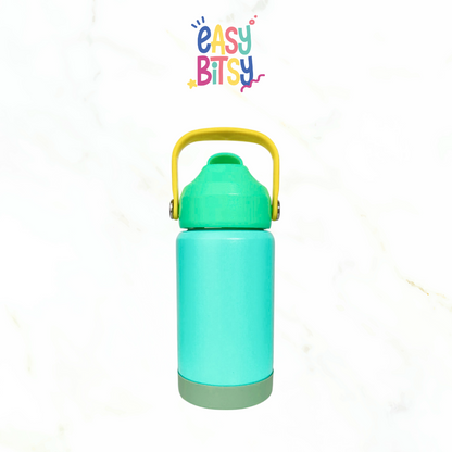 Easy Bitsy Lego Tumbler Straw Colorful Hot and Cold  350-530ML/12-18OZ  | Stainless Steel Bottle with Flip Lid Nobrand