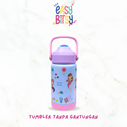 Easy Bitsy Lego Tumbler Straw Colorful Hot and Cold  350-530ML/12-18OZ  | Stainless Steel Bottle with Flip Lid Nobrand