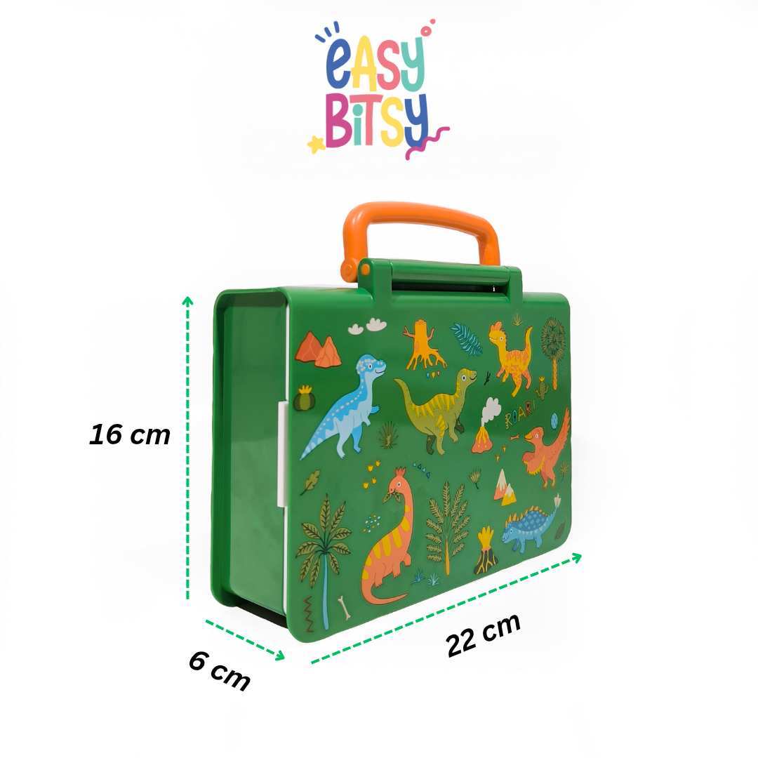 Easybitsy Kotak Bekal Lunch Box Tempat Makan PP Anak Laki-Laki Perempuan - Kaido Tidak ada merek