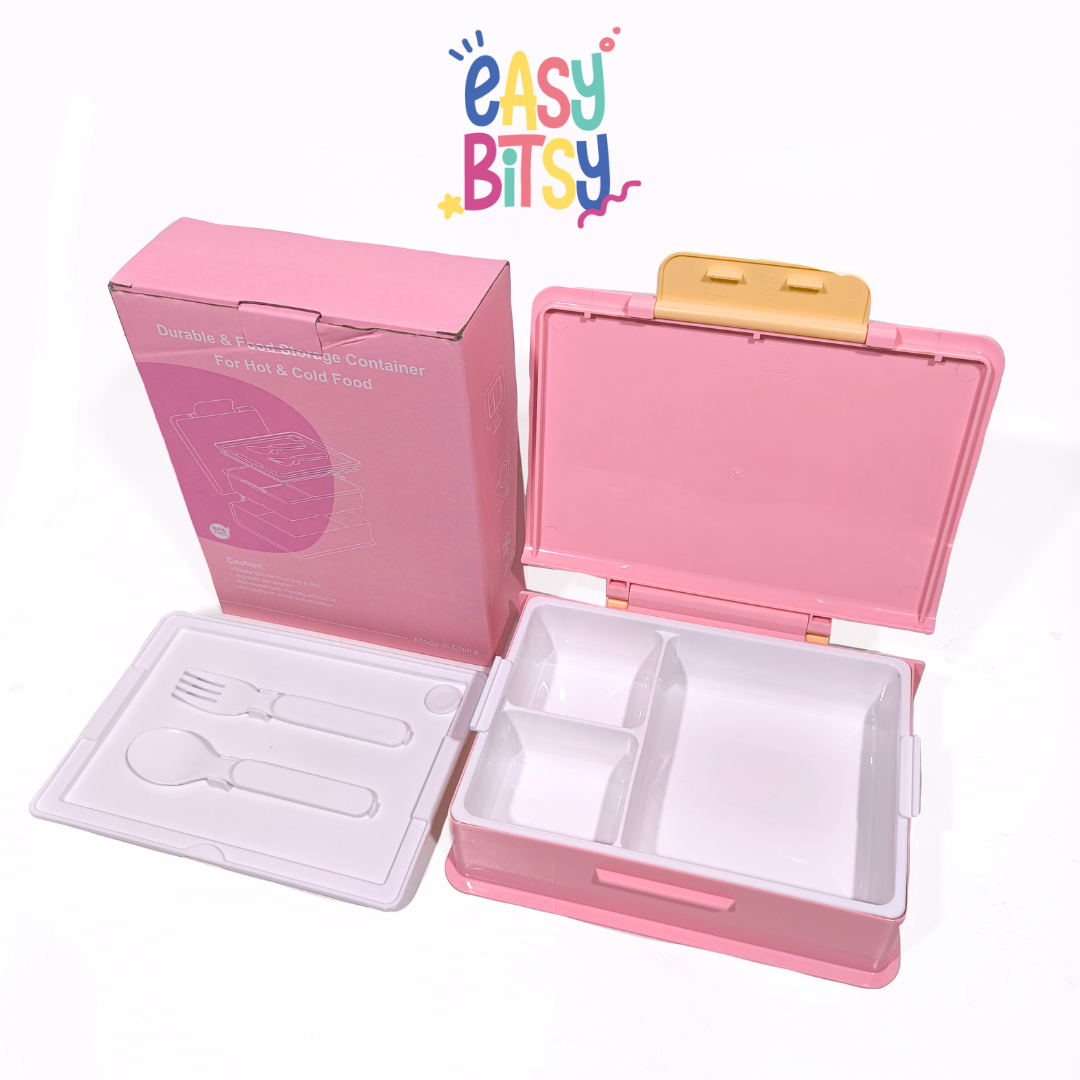 Easybitsy Kotak Bekal Lunch Box Tempat Makan PP Anak Laki-Laki Perempuan - Kaido Tidak ada merek