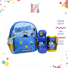 Easy Bitsy Tas Ransel Backpack Botol Minum PAUD-TK - Robot EASY BITSY