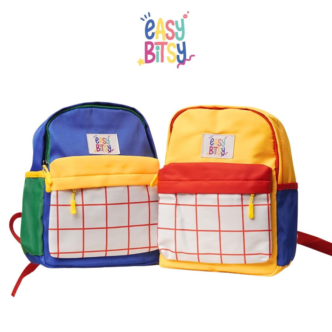 Easy Bitsy Tas Ransel Anak Kotak Kotak - Winnie Tidak ada merek
