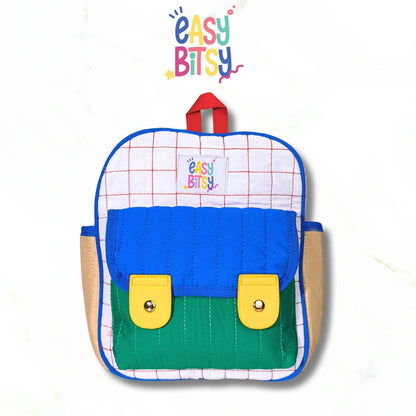 Easy Bitsy Tas Ransel Anak Kotak Kotak - Winnie Tidak ada merek