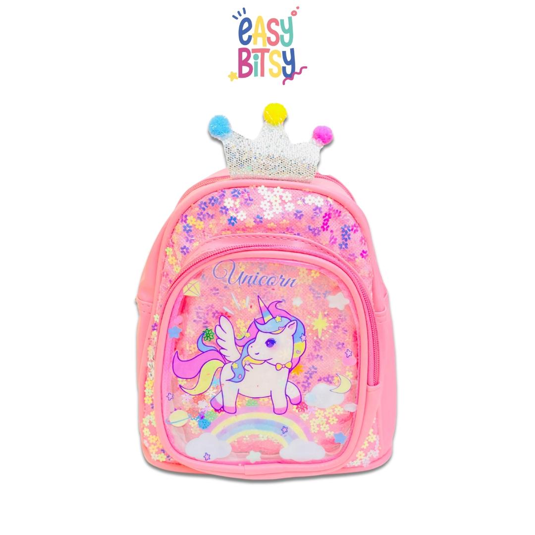 Easy Bitsy Tas Ransel Anak TK PAUD Unicorn Mermaid - Lady Queen Tidak ada merek