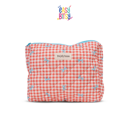 Easy Bitsy Pouch Besar Kecil Pillow Tempat Make up Skincare Perlengkapan Tulis - Grace Tidak ada merek