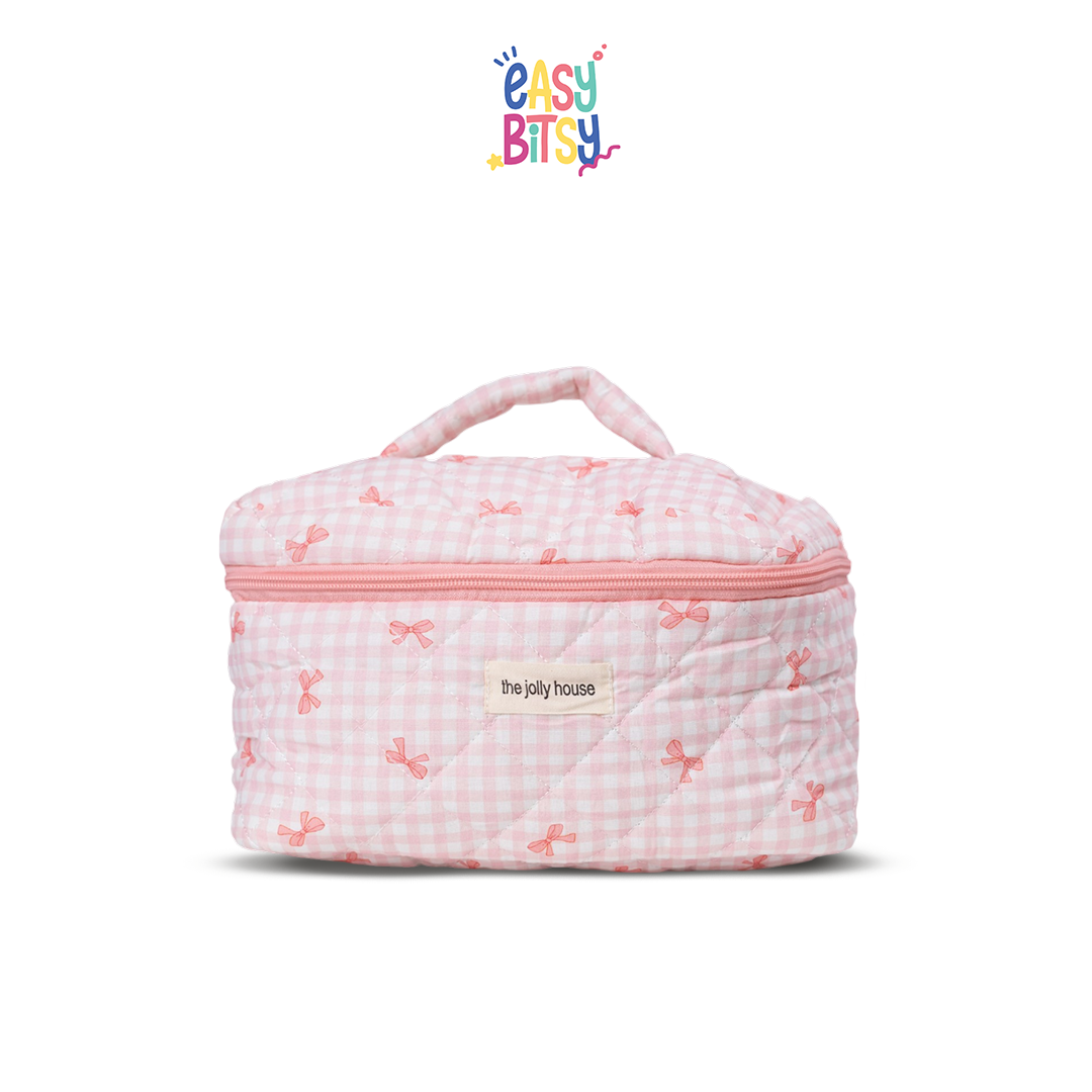 Easy Bitsy Pouch Besar Kecil Pillow Tempat Make up Skincare Perlengkapan Tulis - Grace Tidak ada merek