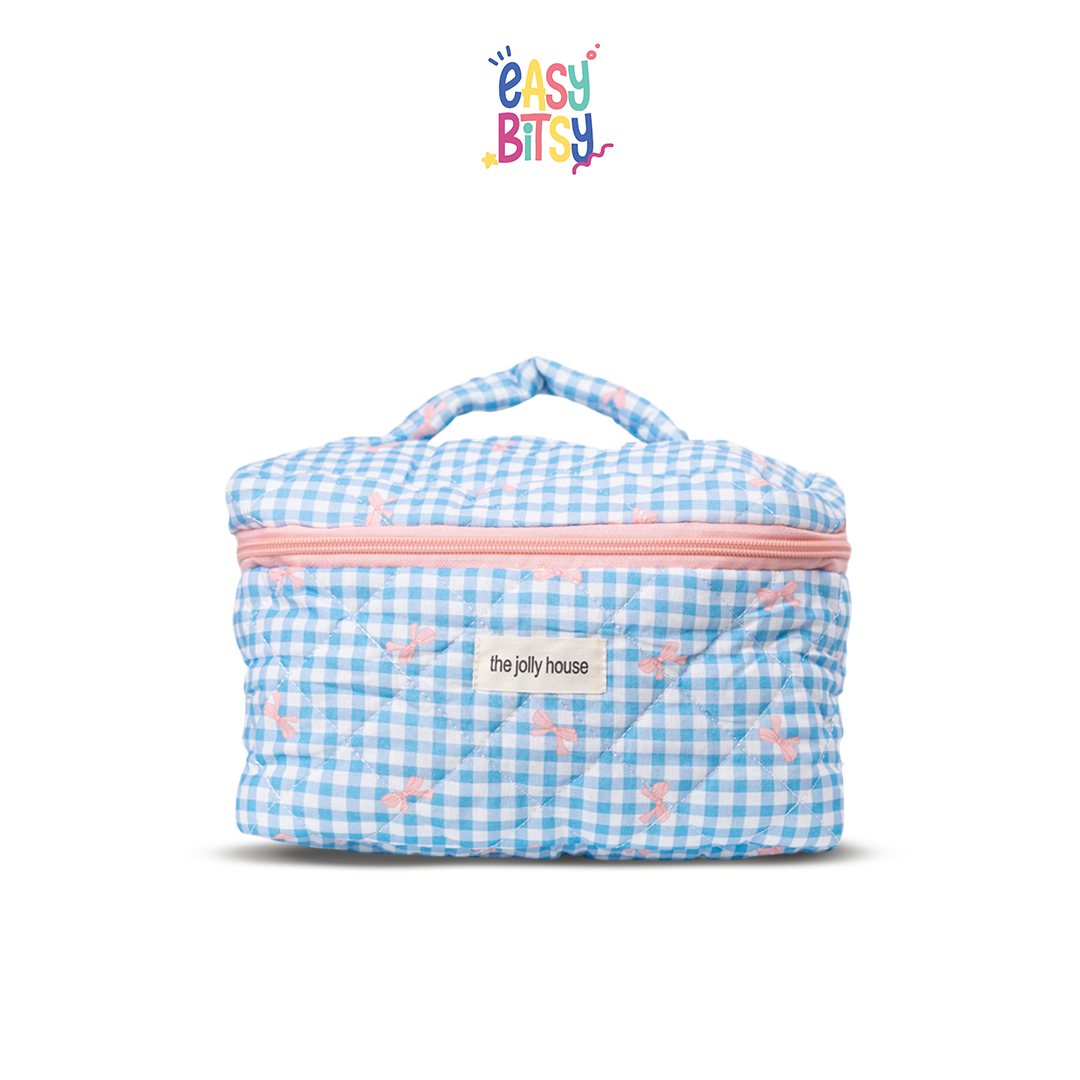 Easy Bitsy Pouch Besar Kecil Pillow Tempat Make up Skincare Perlengkapan Tulis - Grace Tidak ada merek