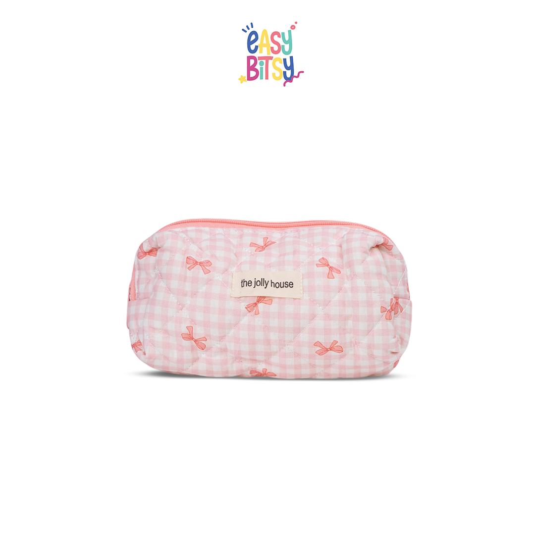 Easy Bitsy Pouch Besar Kecil Pillow Tempat Make up Skincare Perlengkapan Tulis - Grace Tidak ada merek