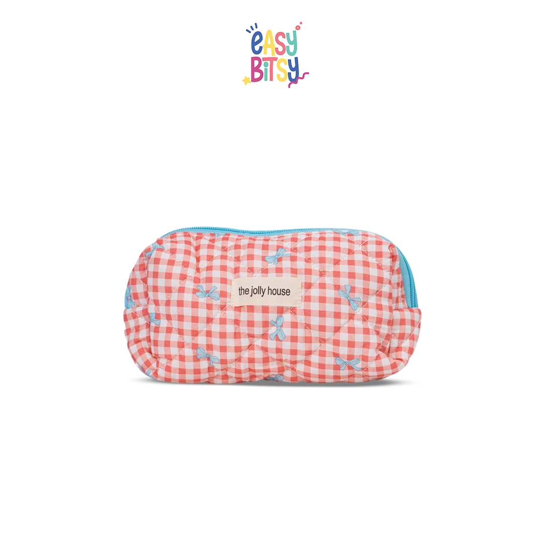 Easy Bitsy Pouch Besar Kecil Pillow Tempat Make up Skincare Perlengkapan Tulis - Grace Tidak ada merek