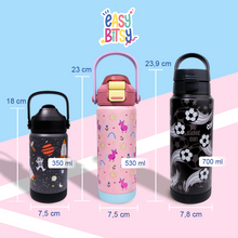 Easy Bitsy - Lego Tumbler Straw Colorful Tahan Panas dan Dingin 350-530ML/12-18OZ - Stainless Steel Bottle with Flip Lid Nobrand