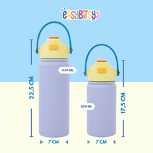 Easy Bitsy - Tumbler Anak 350-530ml BPA FREE / Anti Bocor & Free Grafir Nama Easy Bitsy Official Store