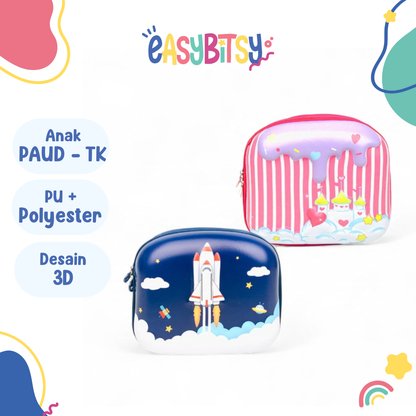 Easy Bitsy Tas Ransel Anak PAUD TK - Cruella Tidak ada merek