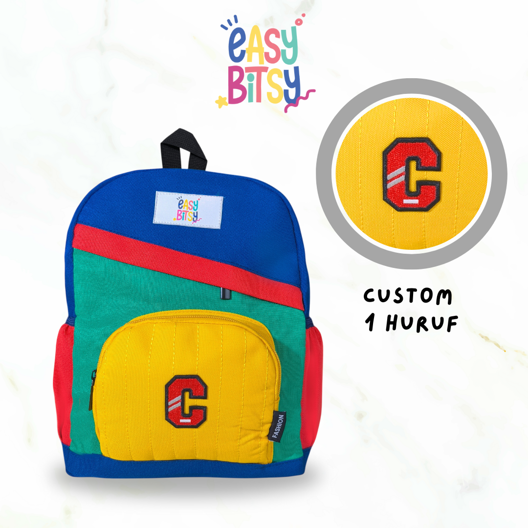 Easybitsy Tas Ransel Anak Laki-Laki Perempuan TK-SD - KLTS Tidak ada merek