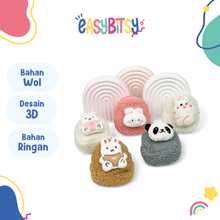Easy Bitsy Keychain Dompet Bulu Tidak ada merek