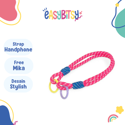 Easy Bitsy Phone String | Gantungan Handphone | Korean Phone String | Strap Tali HP Lanyard - Luca Tidak ada merek