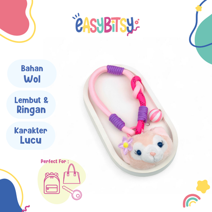 Easy Bitsy Keychain Gantungan Karakter Kartun - Moy Tidak ada merek