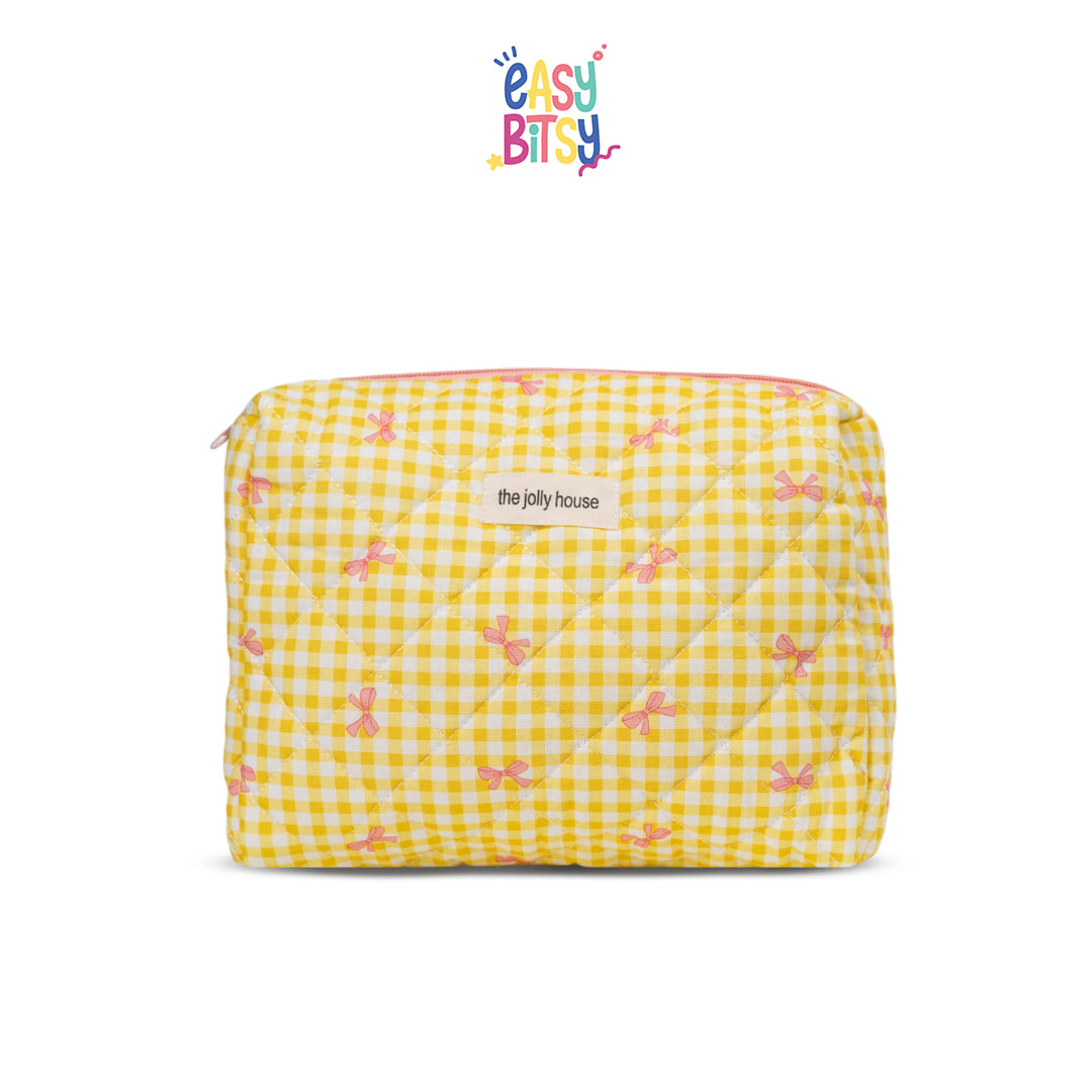 Easy Bitsy Pouch Besar Kecil Pillow Tempat Make up Skincare Perlengkapan Tulis - Grace Tidak ada merek