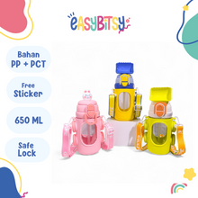 Easy Bitsy Botol Minum Water Bottle 650ML Pretty x Cup Tidak ada merek