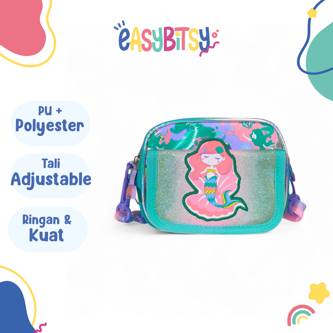 Easy Bitsy Tas Selempang Anak Perempuan Laki-laki - Tentacles Tidak ada merek