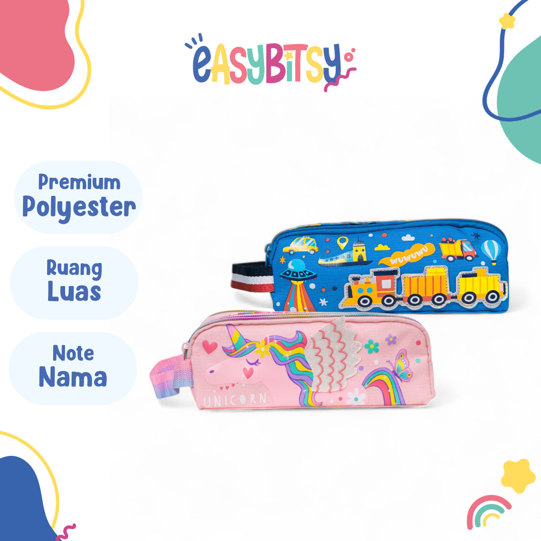 Easy Bitsy Pencil Case Tempat Pensil Anak Karakter- Magoo Tidak ada merek