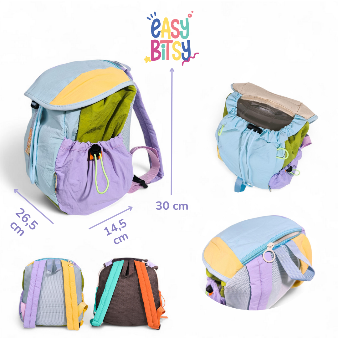 Easy Bitsy Tas Ransel Backpack Anak Laki-Laki Perempuan PAUD-TK - Aiya Tidak ada merek
