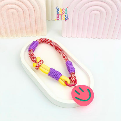 Easy Bitsy Keychain Gantungan Akrilik Smile Tidak ada merek