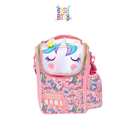 Easybitsy Tas Bekal Lunch Bag Box Tempat Makan Anak Perempuan TK - SD Unicron, Cat, Mermaid - Shifu Tidak ada merek