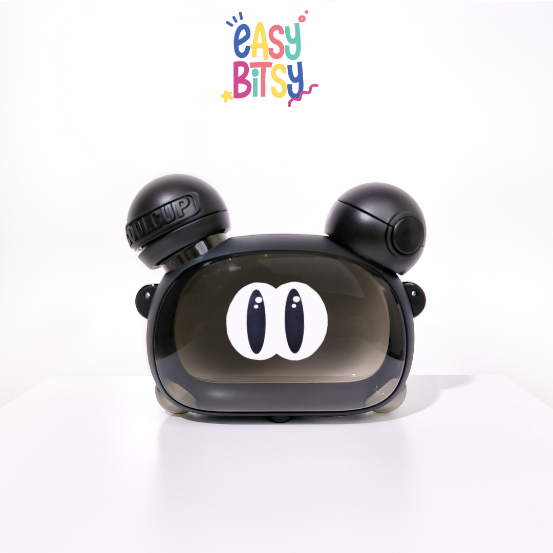 Easybitsy Tas Ransel Mini Backpack Botol Minum Mickey Mouse x Black Edition Tidak ada merek