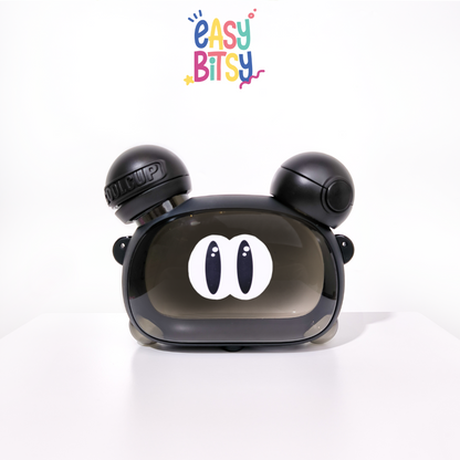Easybitsy Tas Ransel Mini Backpack Botol Minum Mickey Mouse x Black Edition Tidak ada merek