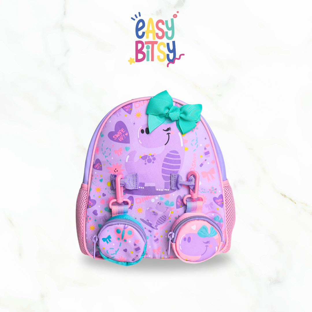 Easybitsy Tas Ransel Backpack Sekolah Anak Perempuan PAUD-TK Mermaid, Cat, Unicorn - Ariel Tidak ada merek