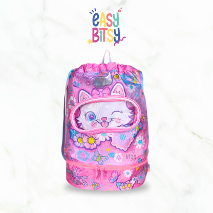 Easybitsy Tas Ransel Serut Renang TK-Remaja Anak Laki-Laki Perempuan Shark, Dino, Mermaid, Unicorn - Tilly Tidak ada merek