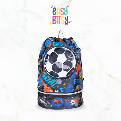 Easybitsy Tas Ransel Serut Renang TK-Remaja Anak Laki-Laki Perempuan Shark, Dino, Mermaid, Unicorn - Tilly Tidak ada merek