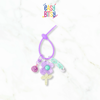Easybitsy Gantungan Kunci Bag Charm Sun Flower Tidak ada merek
