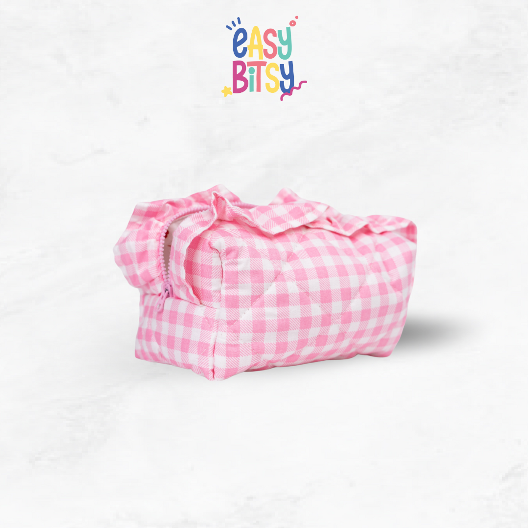 Easy Bitsy Pouch Korea Tempat Make Up Lucu - Cheerful Tidak ada merek