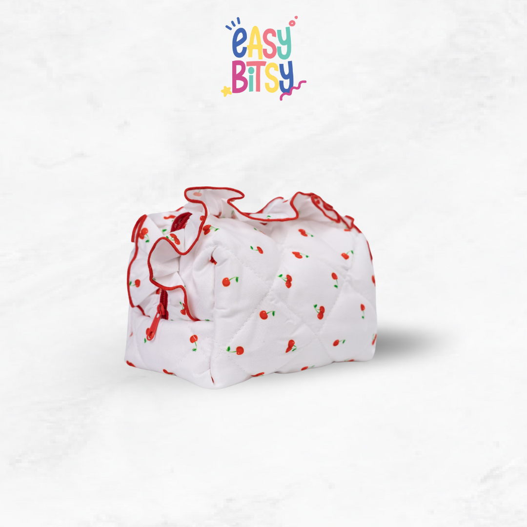 Easy Bitsy Pouch Korea Tempat Make Up Lucu - Cheerful Tidak ada merek