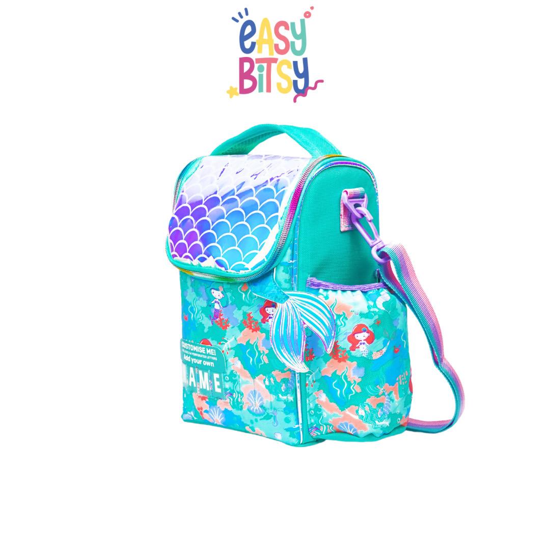 Easybitsy Tas Bekal Lunch Bag Box Tempat Makan Anak Perempuan TK - SD Unicron, Cat, Mermaid - Shifu Tidak ada merek