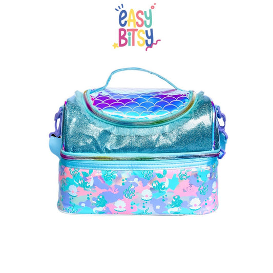 Easybitsy Tas Bekal Lunch Bag Box Tempat Makan Anak Perempuan TK - SD Mermaid, Unicorn - Petter Tidak ada merek