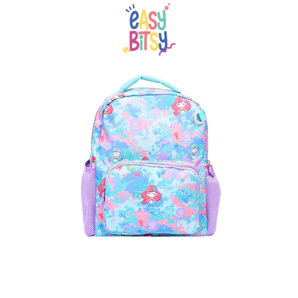 Easybitsy Tas Ransel Backpack Sekolah Anak Perempuan PAUD-TK Mermaid, Unicorn, Cat - Russel Tidak ada merek