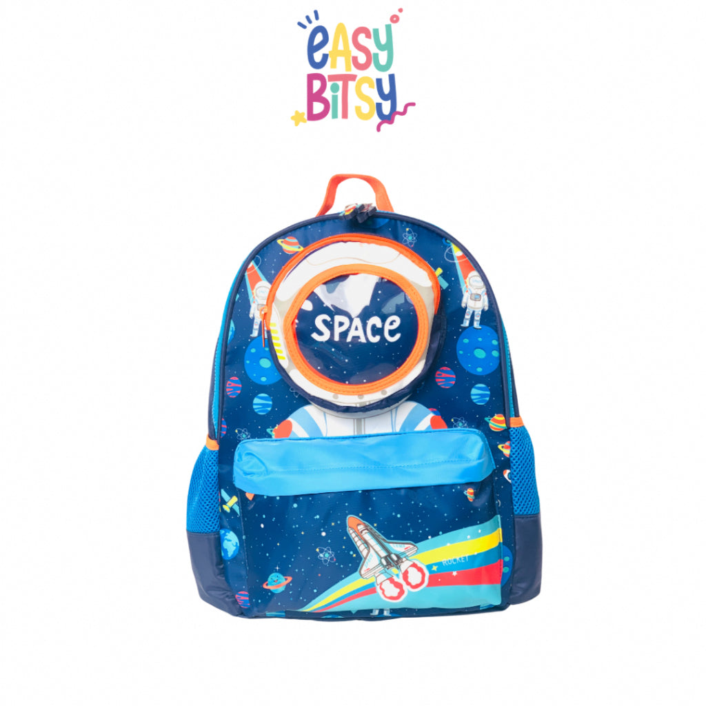 Easy Bitsy - Tas Ransel Backpack Sekolah Dino Soccer Astronot Anak Laki-Laki SD – Ursula Tidak ada merek