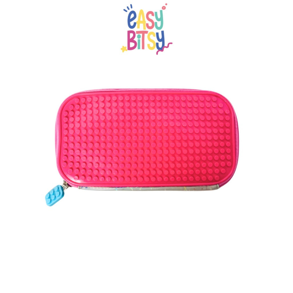 Easybitsy Tempat Pensil Pensil Case Anak Laki-Laki Perempuan All Ages  Pixel Bits - Lego Tidak ada merek