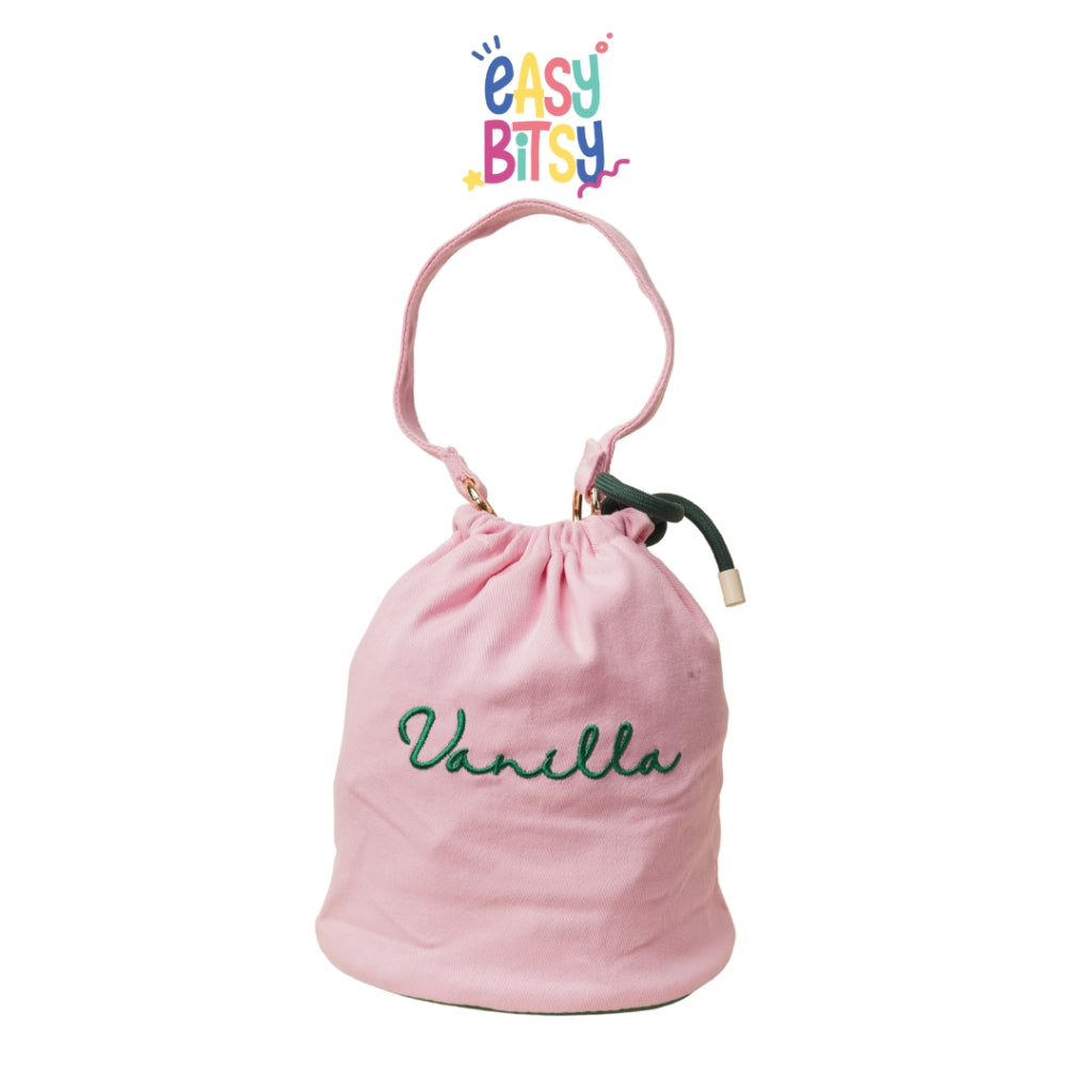 Easy Bitsy Tas Tenteng Vanila Pink Hijau Putih ( Tanpa Gantungan ) Tidak ada merek