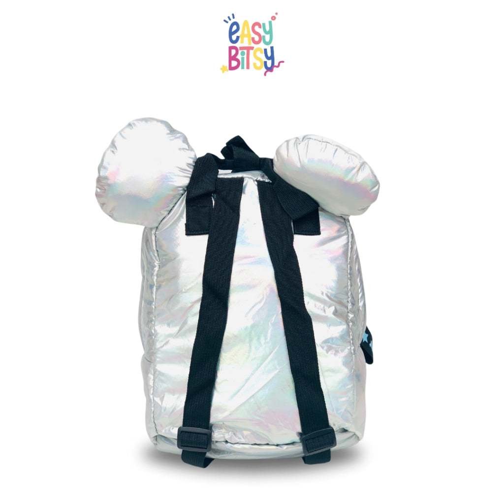 Easy bitsy Tas Ransel Backpack Perempuan Anak Premium Mickey Silver -ZR Tidak ada merek