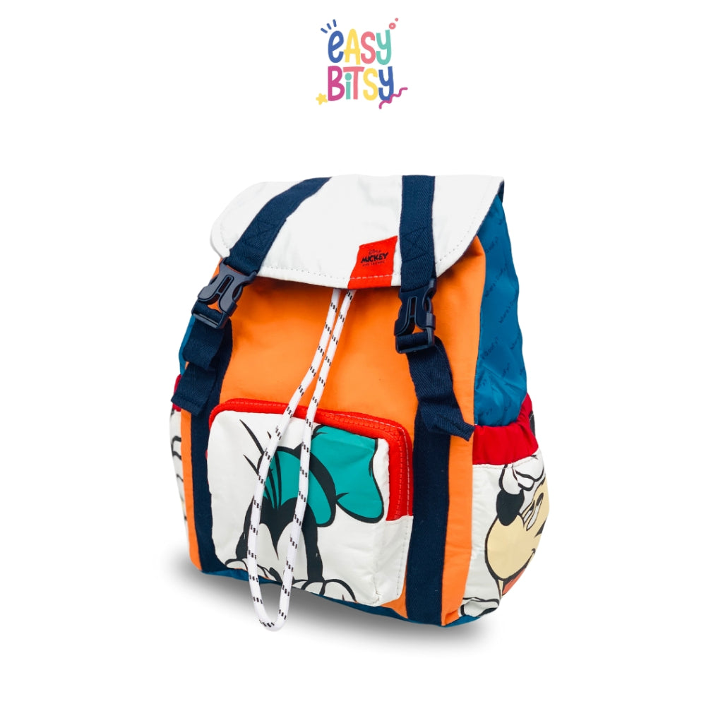 Easy Bitsy Tas Ransel Backpack Perempuan PAUD-TK Premium Mickey Friends Pluto  - ZR Tidak ada merek