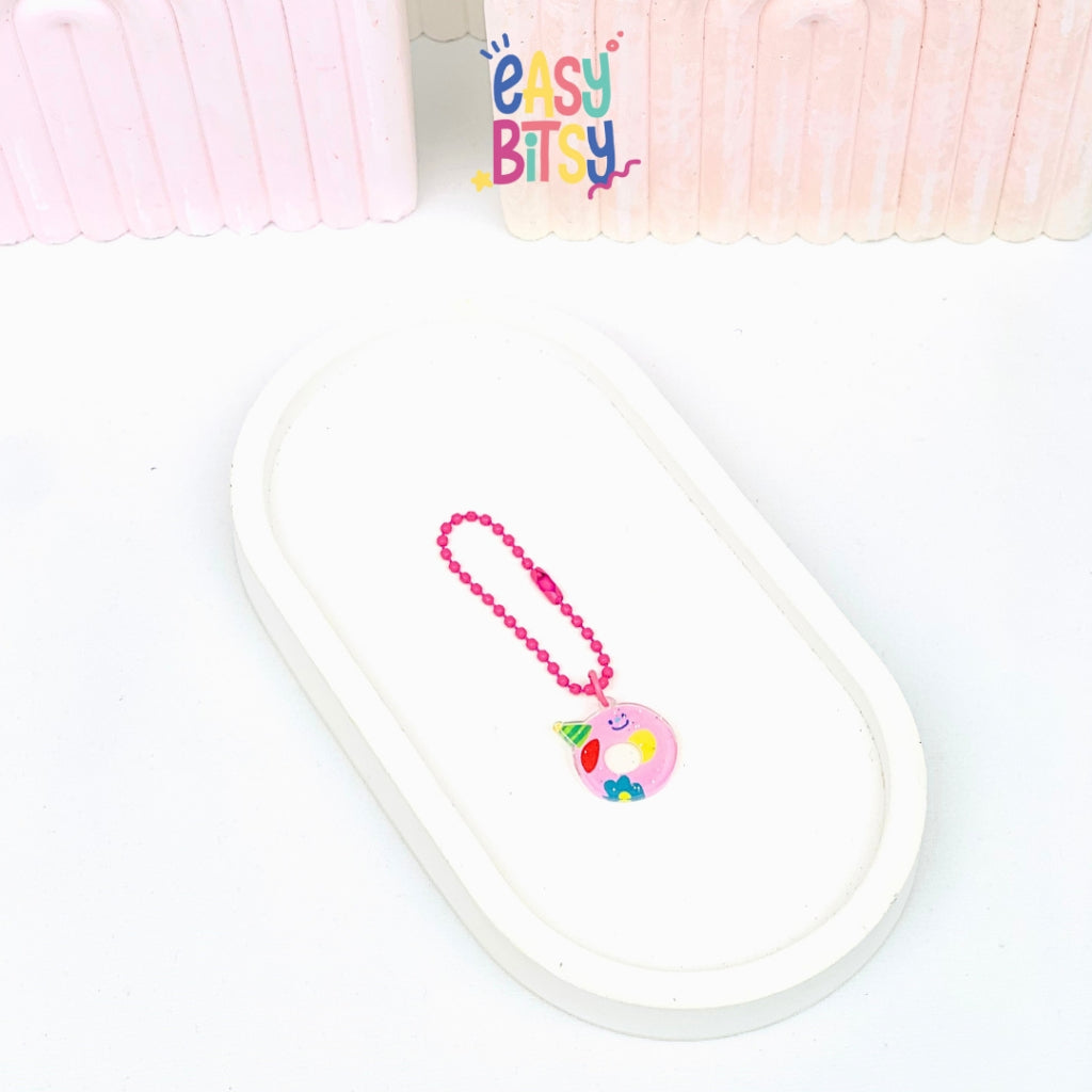 Easy Bitsy Keychain Gantungan Alphabet Mini - mrica Tidak ada merek