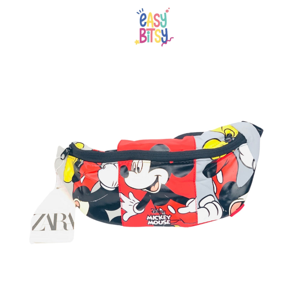Easybitsy Tas Pinggang Waistbag Perempuan PAUD-TK Premium Mickey Mouse - ZR Tidak ada merek