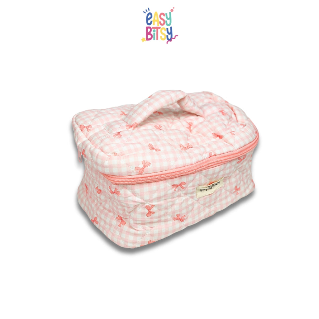 Easy Bitsy Pouch Besar Kecil Pillow Tempat Make up Skincare Perlengkapan Tulis - Grace Tidak ada merek